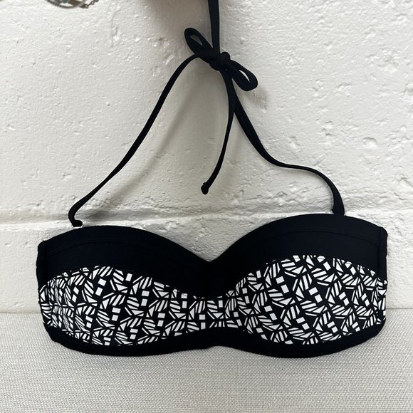 Athleta Swim Athleta Bikini Bathing Suit Tube Top Removable Strap